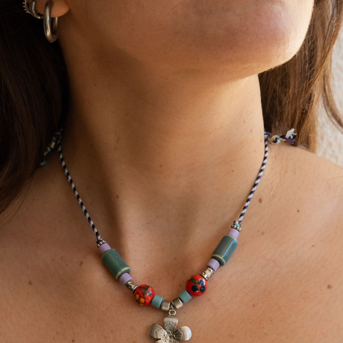 Collar | Trenzado Amanecer Silver 1