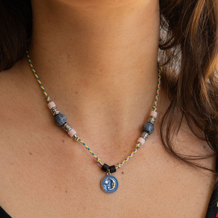 Collar | Trenzado Blue Moon 1