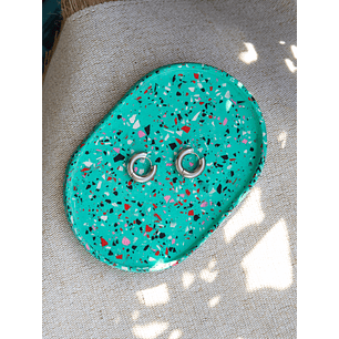 Joyero Ovalado Verde