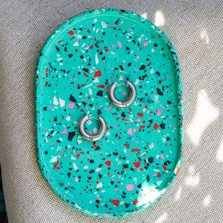 Joyero Ovalado Verde 3