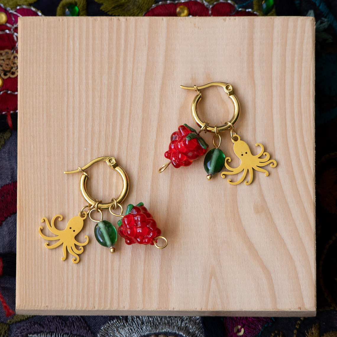 Aros Frambuesa Pulpo 1