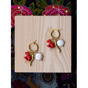 Aros Caballo Carrusel Gold