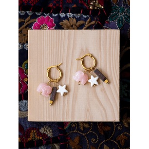 Aros Elefante Star Gold