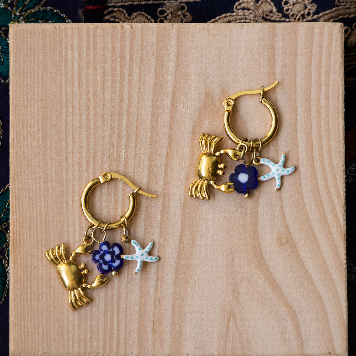 Aros Cangrejo Gold 1