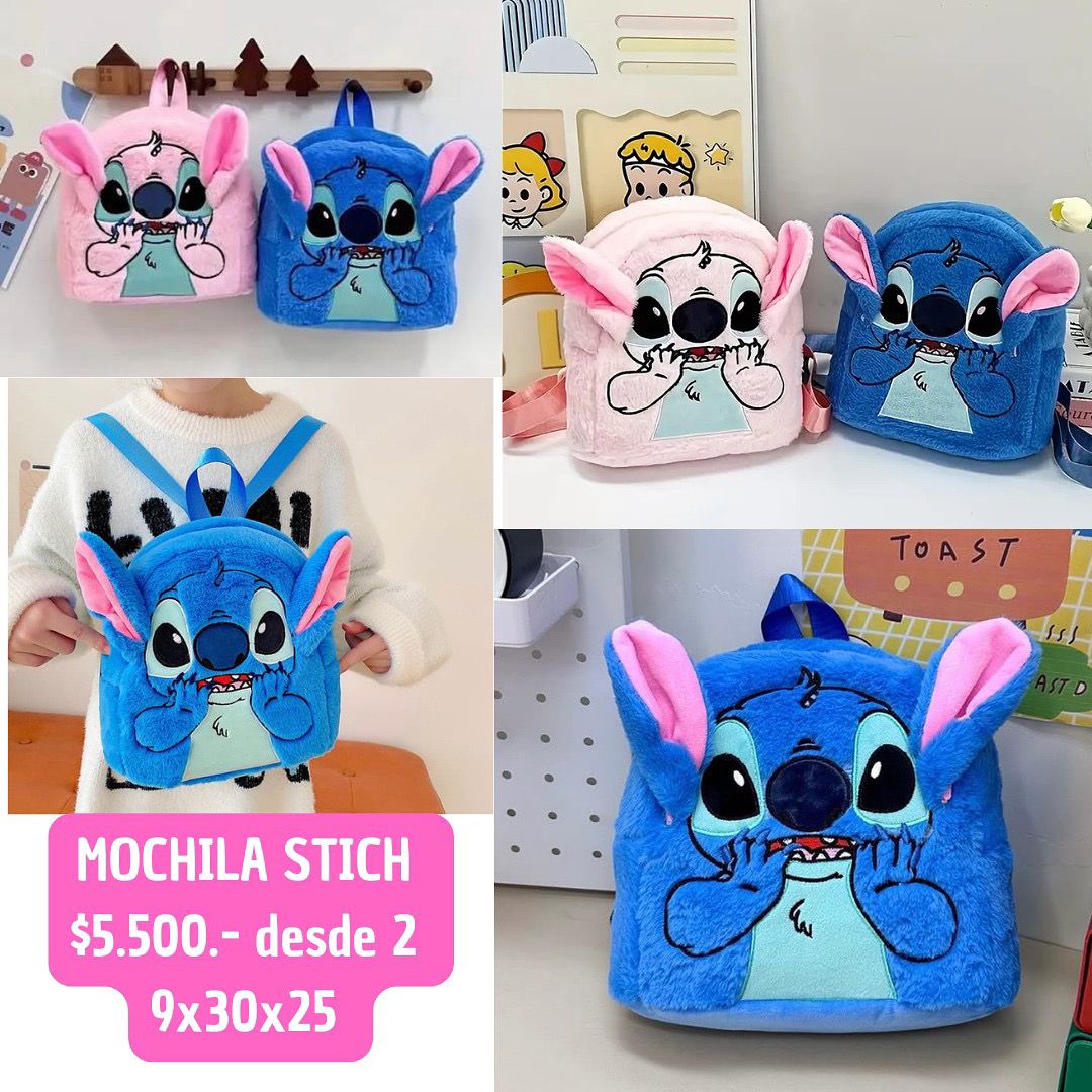 Mochila Stich (2 unid) OFERTA 1