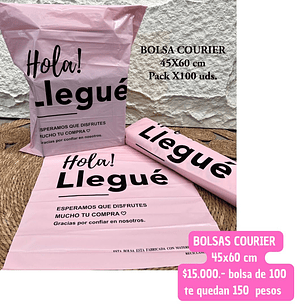 BOLSA COURIER 45X60 CM (100 UNID)- COPIAR