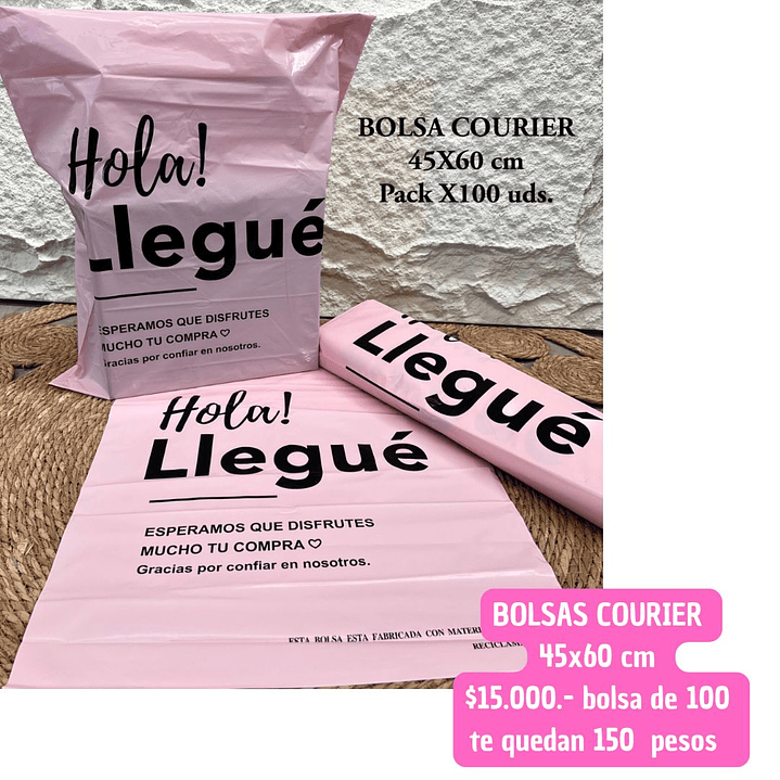 BOLSA COURIER 45X60 CM (100 UNID)- COPIAR 1