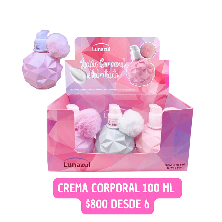 CREMA CORPORAL POM POM (6UNID) 1