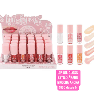 LIP OIL ESTILO ARABE (6UNID)