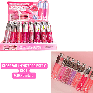 VOLUMINIZADOR ESTILO DIOR  (6 UNID)