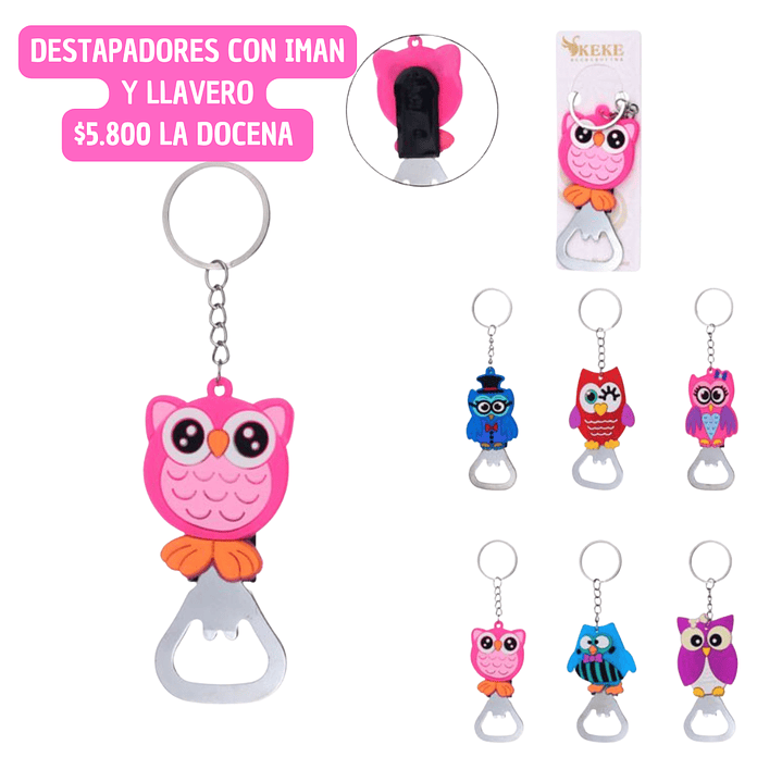 DESTAPADORES DE BOTELLA (DOCENA) 1