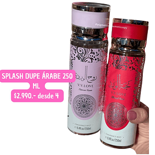  SPLASH ESTILO ARABE (4UNID)