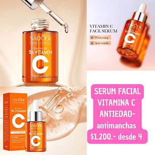SERUM FACIAL VITAMINA C (4UNID)
