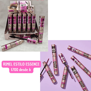 RIMLE ESTILO ESSENCE VOLUMEN EXTREMO (6UNID)