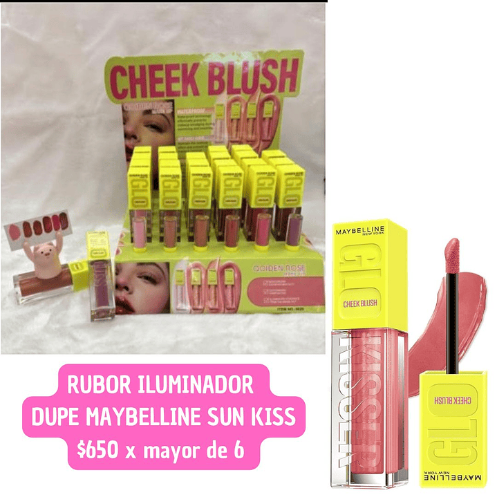 RUBOR DUPE MABELLINE SUNKISSE (6UNID) 1