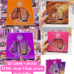 SET PERFUME+ CREMA DUPE VICTORIA (4unid)