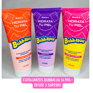 EXFOLIANTE BUBALUU (3unid)