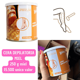 CERA DEPILATORIA MIEL (1UNID)