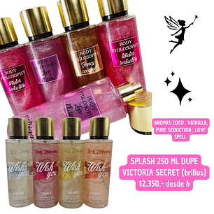 splash DUPE  victoria secrets (6 unid)