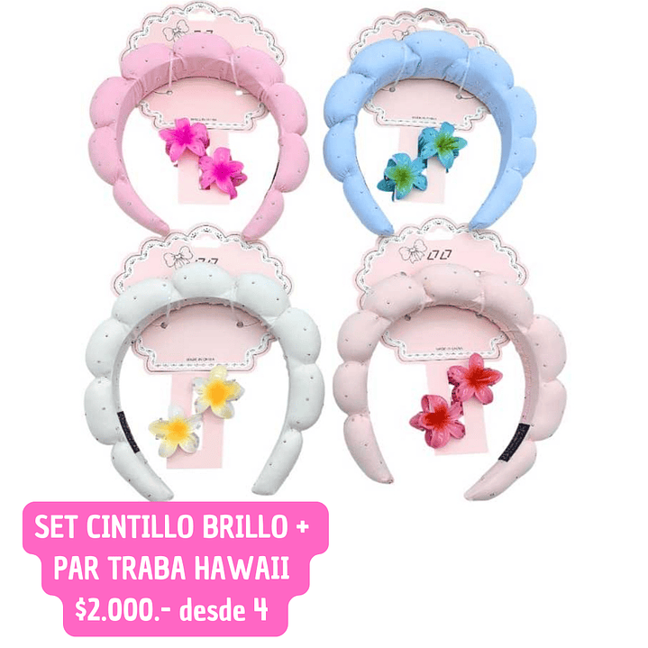 SET CINTILLO BRILLO (4UNID) 1