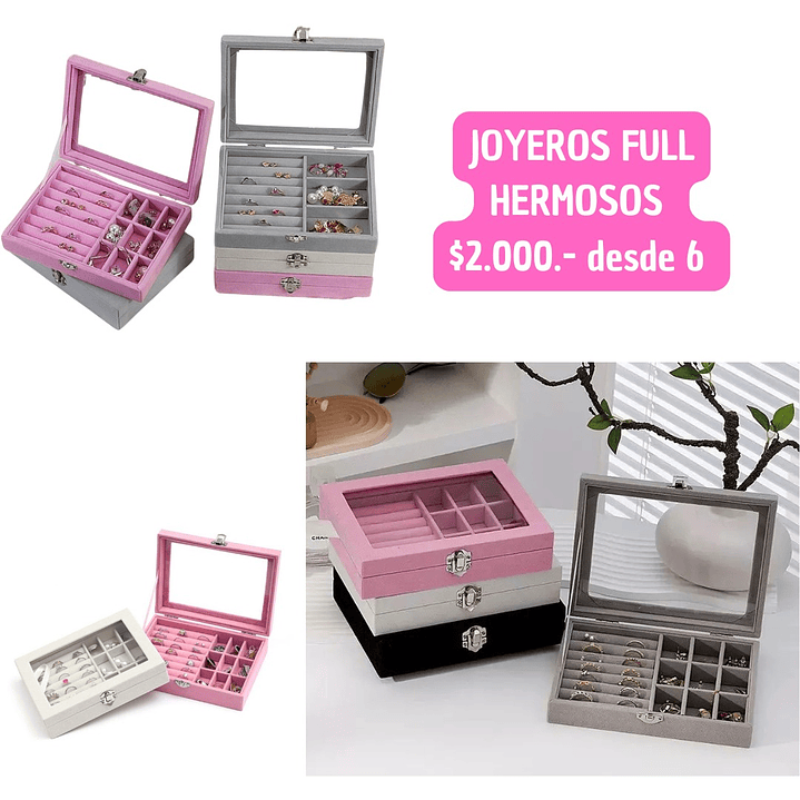 JOYEROS GRANDES (6 UNID) 1