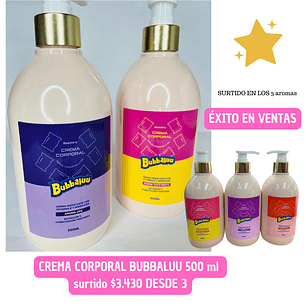 CREMA CORPORAL BUBALUU (3UNID)
