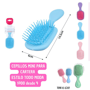 MINI CEPILLO CARTERA (4UNID)