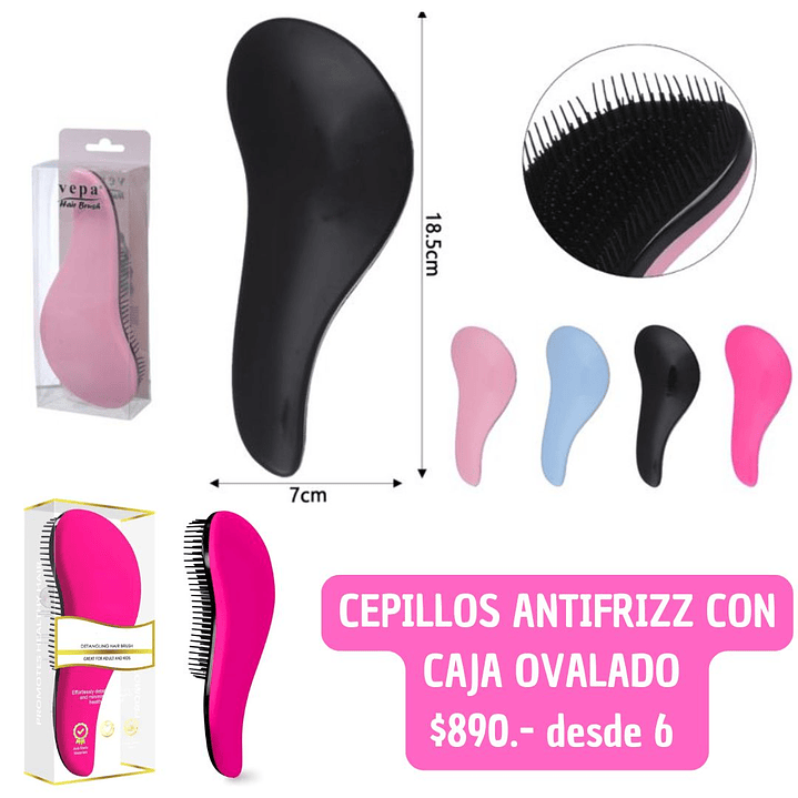 CEPILLO ANTIFRIZZ OVALADO (6unid) 1