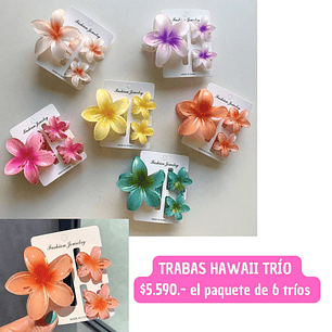 TRABA TRIO HAWAII (6 PAQUETES)