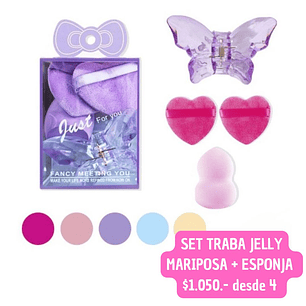 SET TRABA JELLY + MARIPOSA (2UNID)