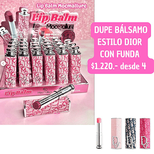 BALSAMO ESTILO DIOR CON FUNDA (4UNID)