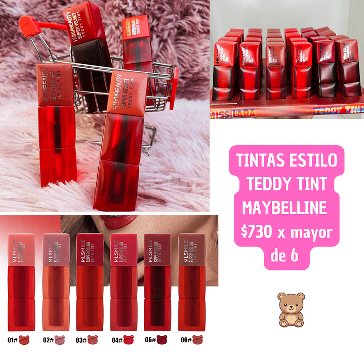 DUPE TEDDY TINT MAYBELLINE 1