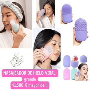 MASAJEADOR DE HIELO FACIAL (4UNID)