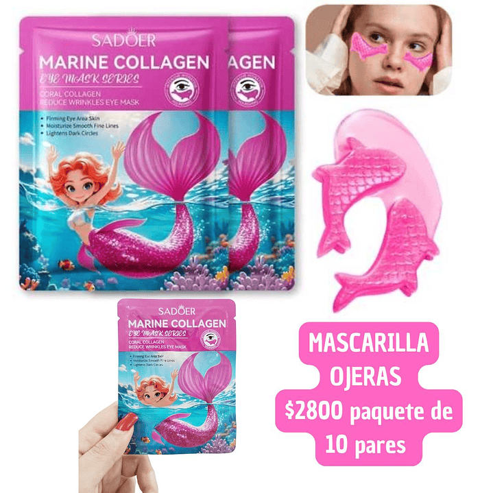 MASCARILLA OJERAS SIRENA   (10 UNID) 1