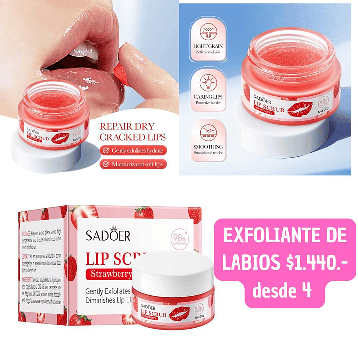 EXFOLINATE DE LABIOS (4UNID) 1