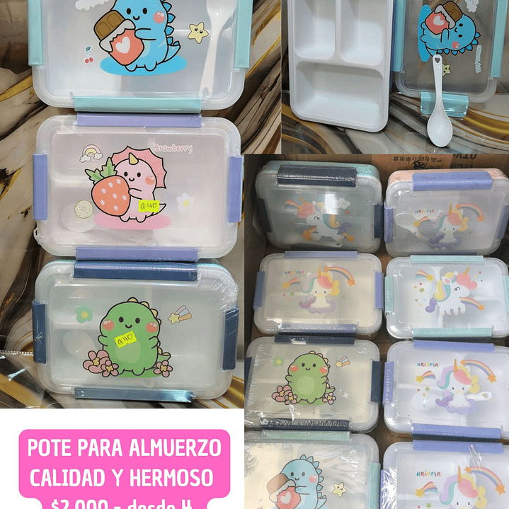 POTE PARA ALMUERZO KAWAII (4UNID) 1