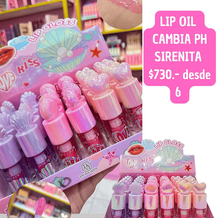 LIP OIL SIRENITA (6UNID) 1