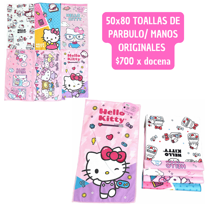 TOALLA PARVULO ORIGINAL (DOCENA) 1