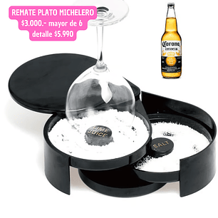 REMATE plato michelero (6 unid)