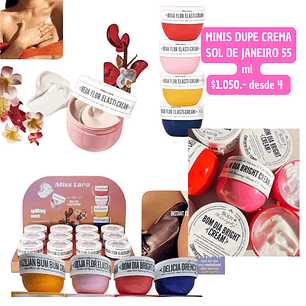 MINI DUPE CREMA SOL DE JANIERO 55 ML (4UNID)