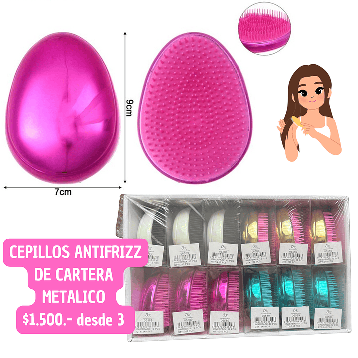 CEPILLO ANTIFRIZZ OVALADO (3UNID) 1