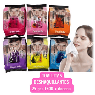 TOALLITAS DESMAQUILLANTE (DOCENA)