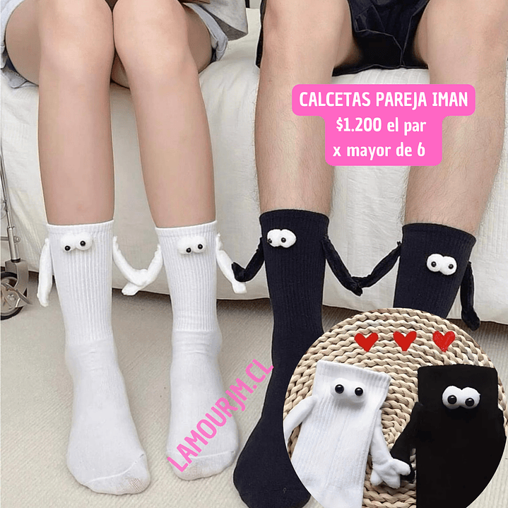 CALCETA SAN VALENTIN (6 PARES) 1