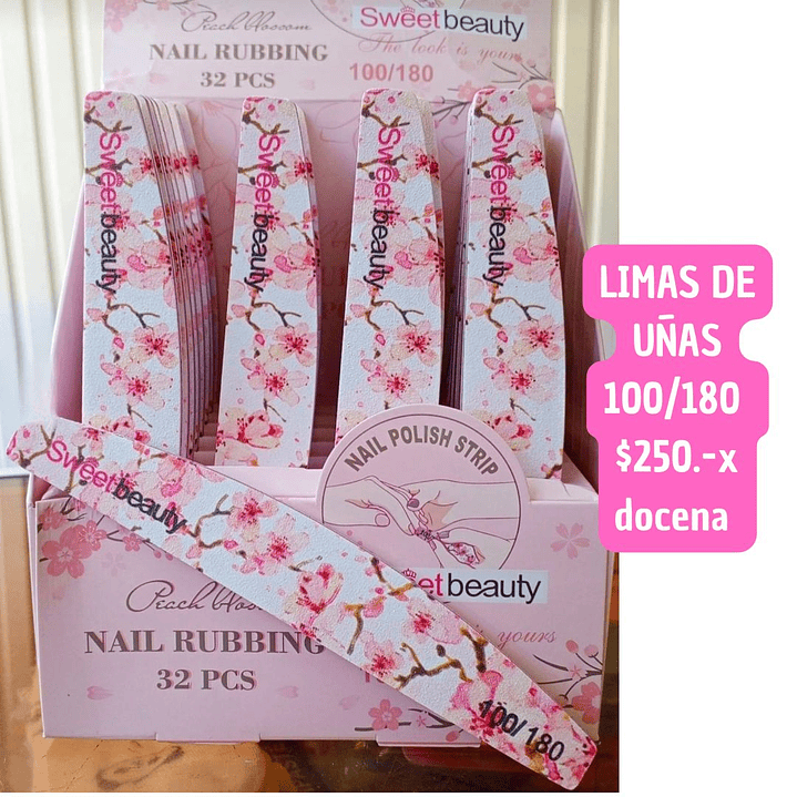 LIMAS DE UÑAS 100/180 (docena) 1