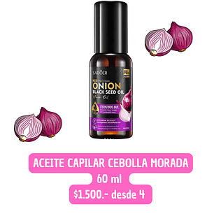 ACEITE CAPILAR CEBOLLA MORADA (4 UNID)