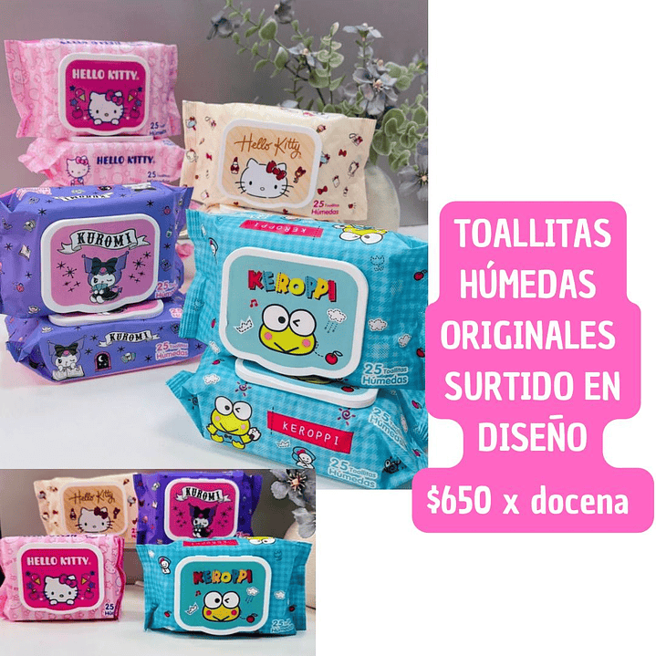 TOALLITAS HUMEDAS ORIGINALES (DOCENA) 1