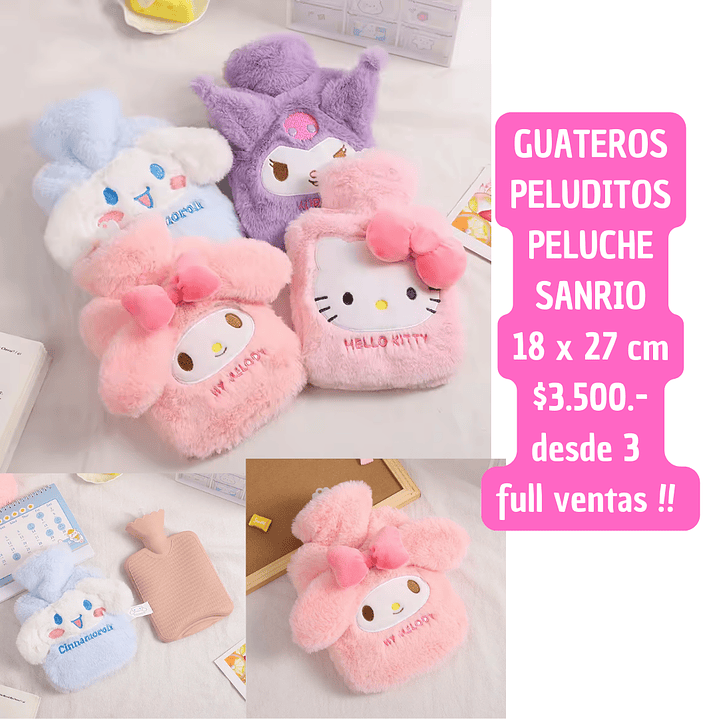 GUATEROS PELUDOS (3UNID) 1