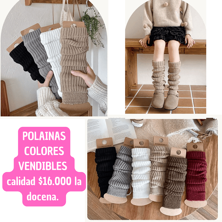 POLAINAS SURTIDAS (DOCENA) 1