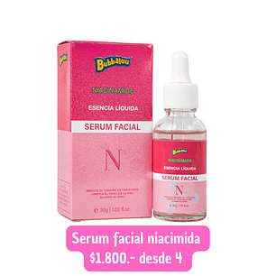 SERUM FACIAL NIACIMIDA BUBBALUU (4UNID)