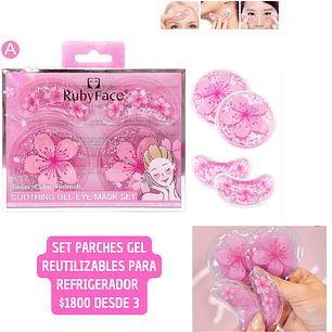 SET PARCHES GEL REUTILIZABLES (3UNID)